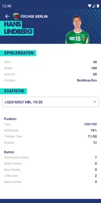 LIQUI MOLY Handball Bundesliga android App screenshot 0